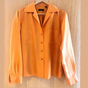 Donna Karan 100% silk shirt